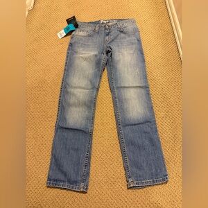 Wrangler Rock 47 Straight Fit Denim Jeans Pants (Women’s Waist 27) BRAND NEW